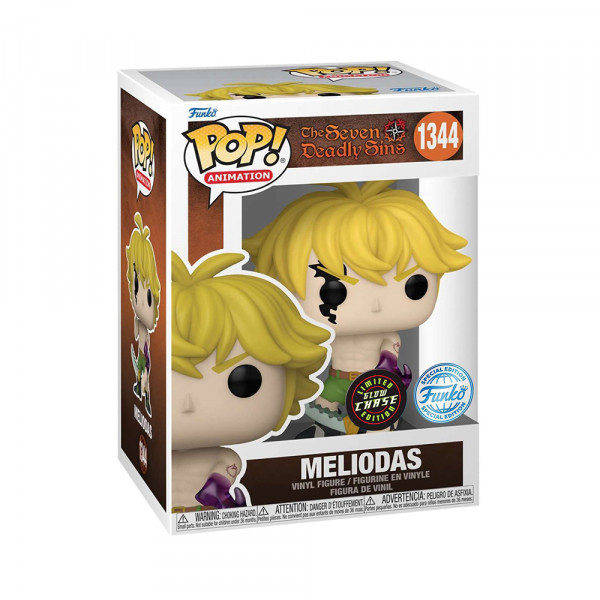 Funko POP! The Seven Deadly Sins: Meliodas (63132) (Chase Glow Limited Edition)